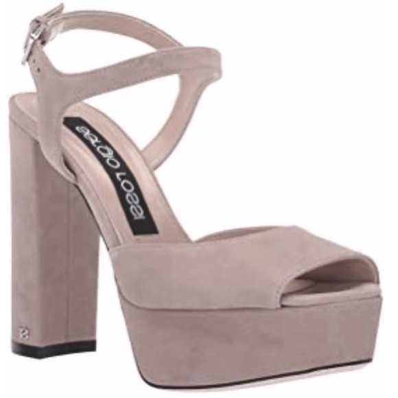 Sergio Rossi A81880-Mcaz01 Tan Ankle Strap Heels Luxury Designer Heeled Sandals